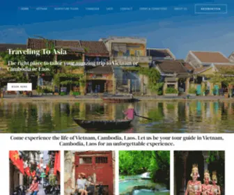 Travel-Viet.com(Trips to Vietnam Cambodia Laos) Screenshot