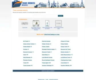 Travel-Websites-Directory.com(Travel Websites Directory) Screenshot