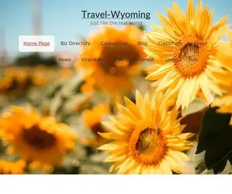 Travel-Wyoming.com(Just like the real world) Screenshot