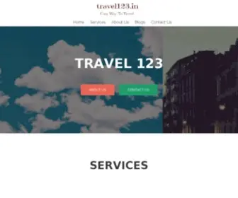 Travel123.in(Best travel agency in Gurgaon) Screenshot