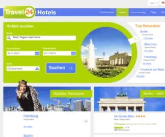 Travel24-Hotels.de(Last Minute Reisen) Screenshot