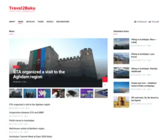 Travel2Baku.com(Discover Azerbaijan) Screenshot