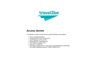Travel2BE.fr(Agence de Voyages en ligne) Screenshot