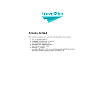 Travel2BE.nl(Online Reisagentschap) Screenshot