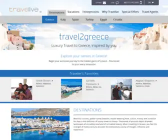 Travel2Greece.com(Travelive) Screenshot