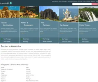 Travel2Karnataka.com(Bus Routes Tour Packages Hotels Karnataka) Screenshot
