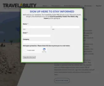 Travelability.net(Travel Ability Summit) Screenshot