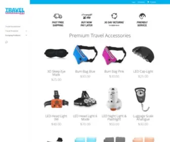 Travelaccessoriesaustralia.net.au(Travel Accessories Australia) Screenshot