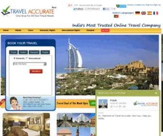 Travelaccurate.com(Travel) Screenshot