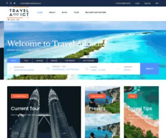 Traveladdict.xyz(Travel Addict) Screenshot