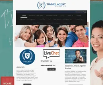 Travelagentcampus.net(Travel Agent Campus) Screenshot