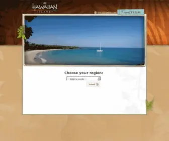 Travelagentportal.net(The Islands of Hawaii) Screenshot