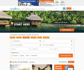 Travelalerts.ca(Travel Deals) Screenshot