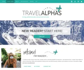Travelalphas.com(Travel Alphas) Screenshot