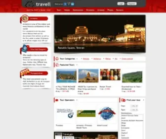 Travel.am(Armenian Travel & Tourism Portal) Screenshot