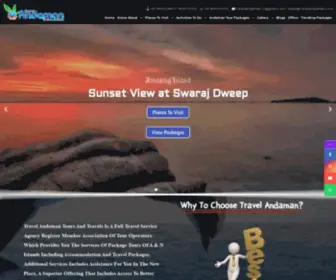 Travelandaman.co.in(Online Booking) Screenshot