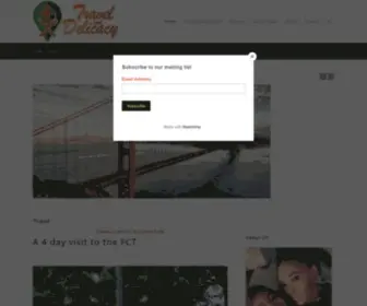 Travelanddelicacy.com(T&D) Screenshot