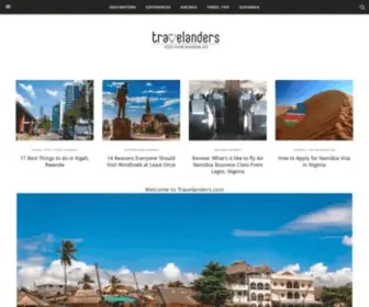 Travelanders.com(Travelanders) Screenshot