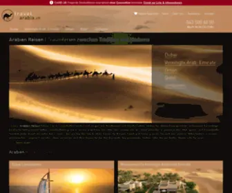 Travelarabia.ch(Arabien Reisen) Screenshot