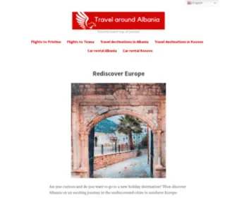 Travelaroundalbania.com(Discover a new way of journey) Screenshot