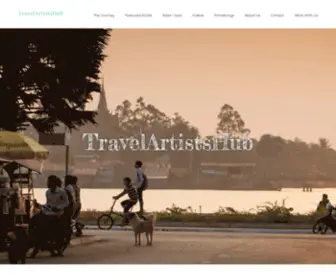 Travelartistshub.com(Artists Who Travel) Screenshot