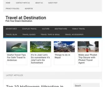 Travelatdestinations.com(Travel at Destination) Screenshot