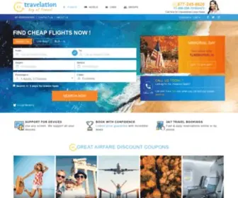 Travelation.com(Cheap Tickets) Screenshot