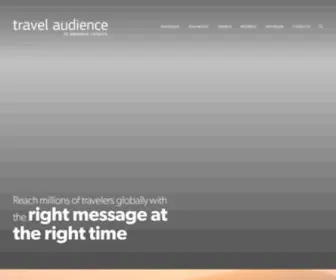 Travelaudience.com(Travel audience) Screenshot
