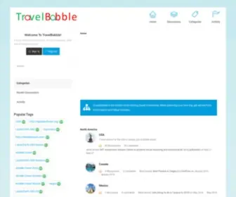 Travelbabble.com(Web hosting) Screenshot