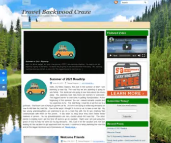 Travelbackwoodcraze.com(Travel Backwood Craze) Screenshot