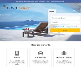 Travelbaron.com(Travel Baron) Screenshot