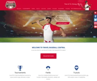 Travelbaseballcentral.com(Travel Baseball Central) Screenshot