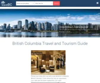 Travel.bc.ca(Travel) Screenshot