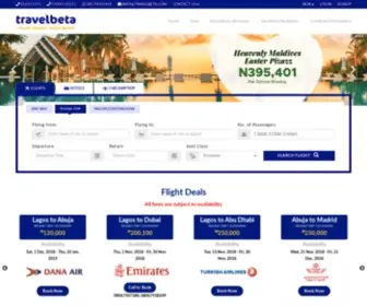 Travelbeta.com(Book Cheap Flights around the world) Screenshot