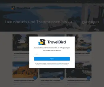 Travelbird.at(Jetzt kostenlos Mitglied werden) Screenshot