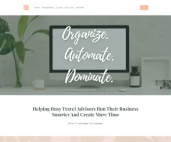 Travelbizboss.com(Organize) Screenshot