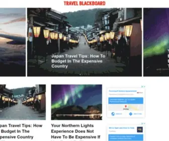 Travelblackboard.com(Travel Black Boards) Screenshot