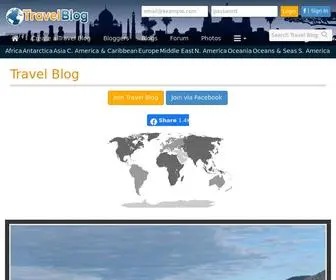 Travelblog.org(Travel Blog) Screenshot