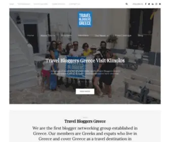 Travelbloggersgreece.com(The Best of Greece) Screenshot