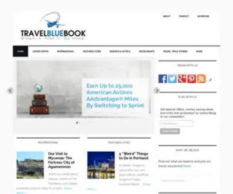 Travelbluebook.com(Travel Blue Book) Screenshot