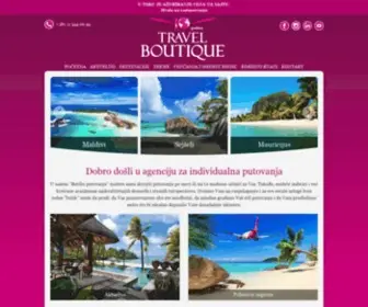 Travelboutique.rs(Travel Boutique) Screenshot