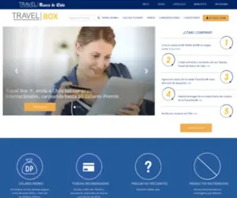 Travelbox.cl(Casilla Travel Box) Screenshot