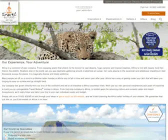 Travelbutlers.com(Safari Holidays) Screenshot