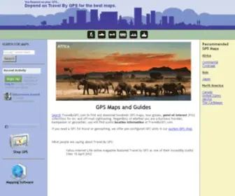 Travelbygps.com(Travel By) Screenshot