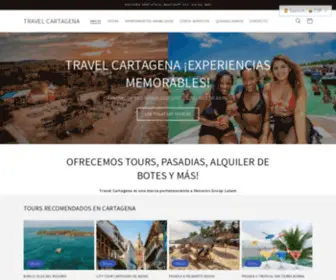 Travelcartagena.com(TRAVEL CARTAGENA) Screenshot