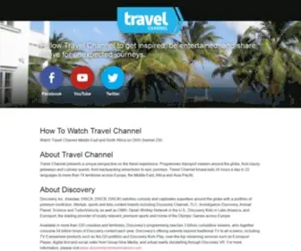 Travelchanneltv.se(Travel Channel) Screenshot