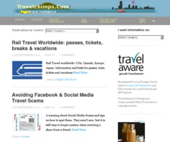 Travelchimps.com(Trip planning tools) Screenshot