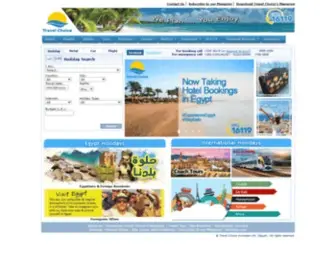 Travelchoiceegypt.com(Travel Choice Egypt) Screenshot