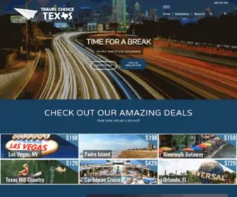 Travelchoicetexas.com(Travel Choice Texas) Screenshot