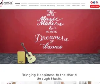 Travelclef.com(Music for Everybody) Screenshot